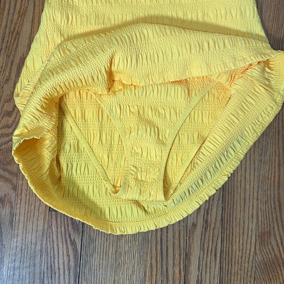 Andie Amalfi Swim Dress Swimsuit Yellow Sunstruck size S NWOT modest - Picture 3 of 6